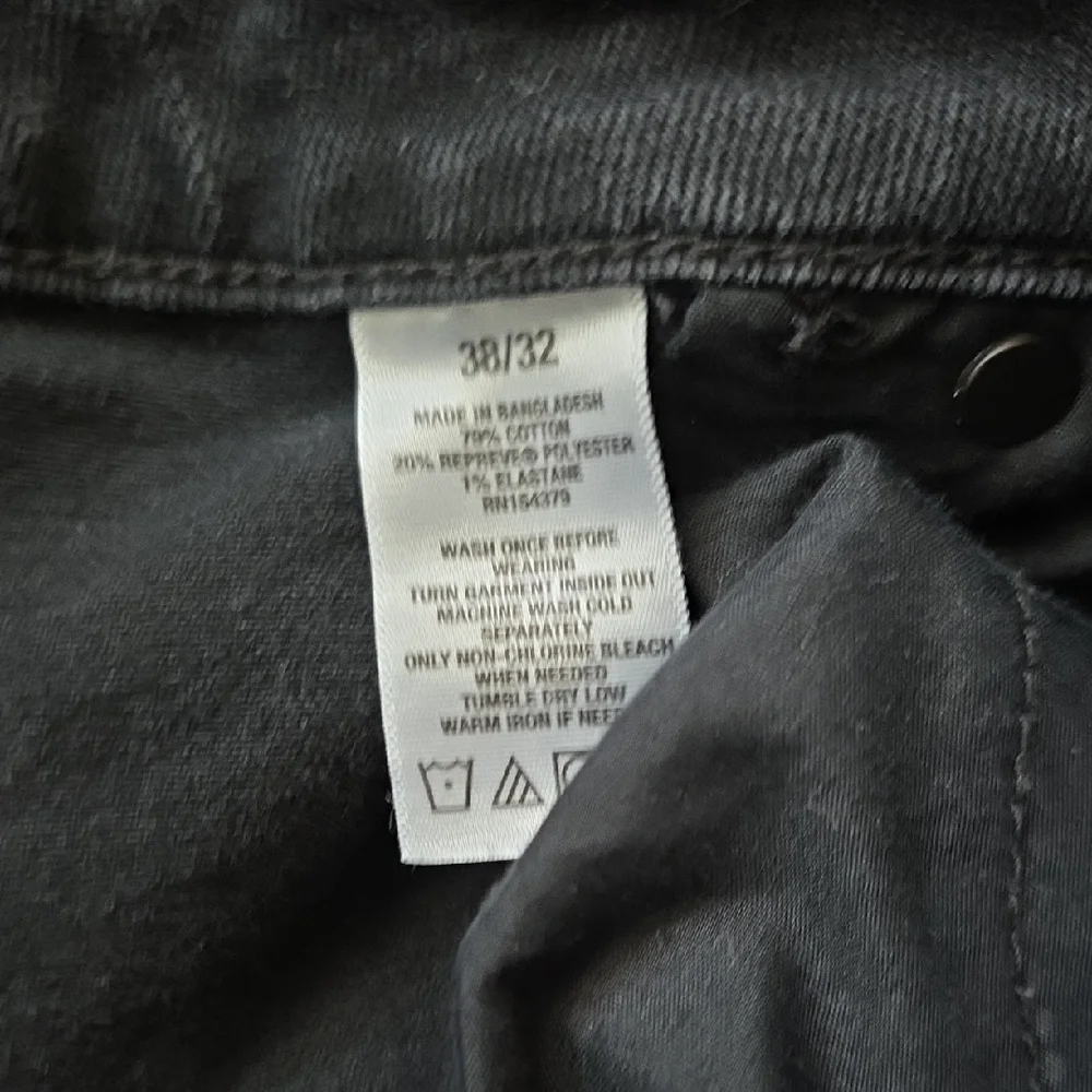 Aeropostale Black Slim Straight Denim Jeans